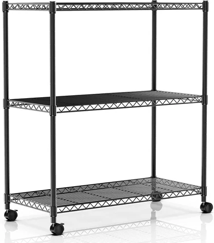 Miniatura 18 de Simple Deluxe - Estantería de almacenamiento resistente de 5 niveles, capacidad de carga de 1250 libras, 29.92" de ancho x 13.98" de profundidad x