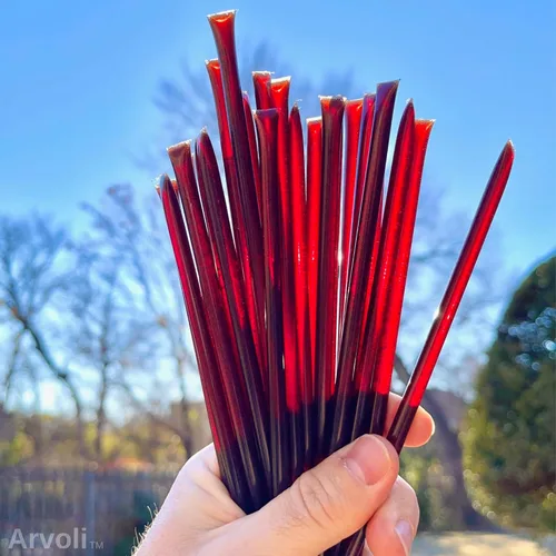Miniatura 5 de Arvoli Palitos de miel de saúco para té, paquete de 50 unidades, miel infundida con bayas de saúco enteras, potenciadores inmunológicos saludables