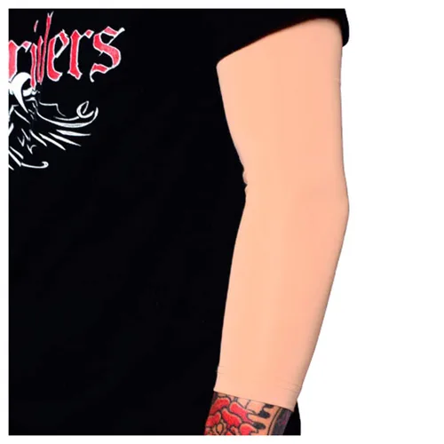 Tat2X Ink Armor - Funda para tatuaje de 3/4 brazos, agarre antideslizante, fabricado en Estados Unidos, ligero, ML (manga de un solo brazo/codo)