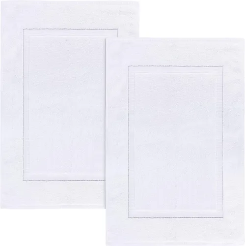 Miniatura 27 de Utopia Towels Alfombra de algodón con banda, tapetes de baño, no es una alfombra de baño, 21 por 34 pulgadas / 53.34 x 86.36 cm, 100% algodón hilado