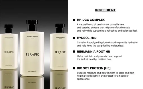 Miniatura 4 de Champú para mejorar la pérdida del cabello, engrosamiento y adelgazamiento del cabello, limpiador de cuero cabelludo de bajo pH con pantenol, ácido