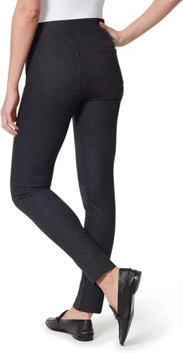 Miniatura 3 de Gloria Vanderbilt Pantalón ajustado Avery Ponte para mujer