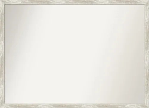 Miniatura 8 de Amanti Art Espejo de pared plateado de 28 x 28 pulgadas, espejo de baño cuadrado estrecho metálico para decoración de pared de sala de estar, marco