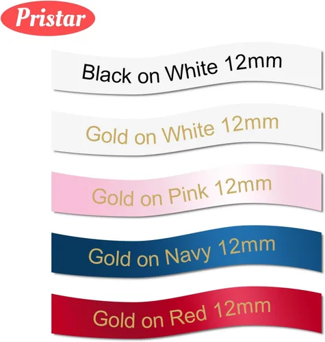 Miniatura 8 de Pristar Cinta de satén de repuesto compatible TZe para Brother TZe-R231 TZe-R234 TZe-RE34 TZe-RN34 TZe-RW34 para PT-P710BT D210 H110 H100 E110 H101