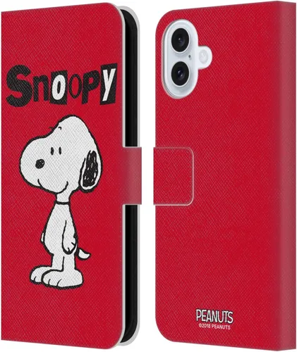 Miniatura 175 de Head Case Designs Funda de piel con licencia oficial de Peanuts Snoopy Characters compatible con Apple iPhone 7/8/SE 2020 y 2022