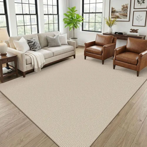 Miniatura 222 de KOZYFLY - Tapetes para entrada, lavable, tejido, con respaldo de goma antideslizante, de algodón, interiores, cocina, entrada, vestíbulo y puerta