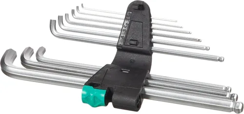 Miniatura 2 de Wera 05073594001 950 Pkls/9 Sm N Sb Juego de llaves hexagonales de brazo largo
