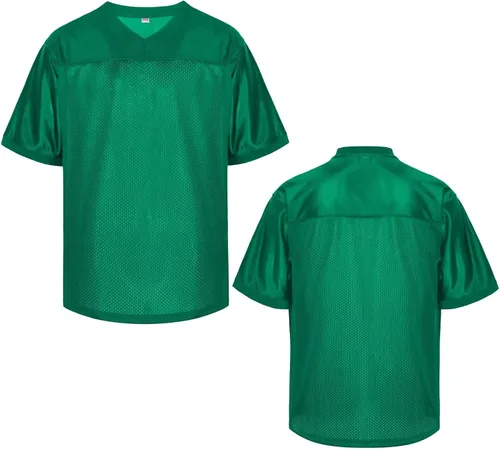 Camiseta de fútbol en blanco, camiseta de fútbol de malla lisa de los años 90, hip hop, retro, activa, unisex, para entrenamiento, camiseta