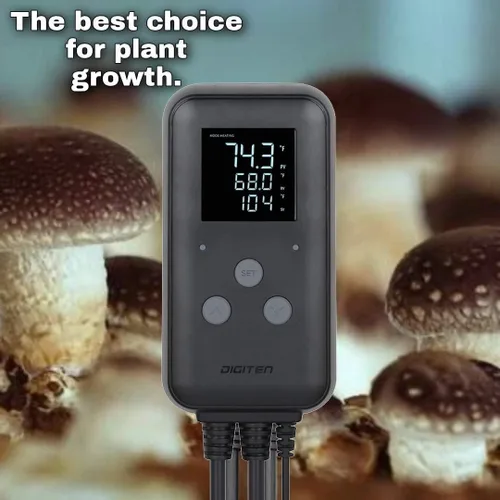 Miniatura 5 de Termostato digital impermeable para invernadero, para elaboración de cerveza casera, fermentación, cría, incubación, terrario, calefacción