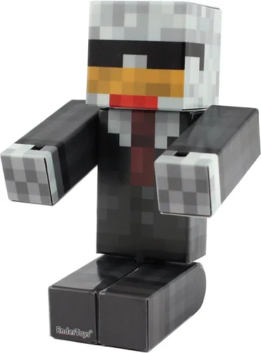Miniatura 4 de EnderToys - Figura de acción del Agente Pollo Agente de pollo