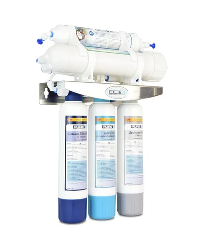 Miniatura 2 de PureT Sistema de filtro de agua de ósmosis inversa delgado E3RO550-EZ - 50 galones por día