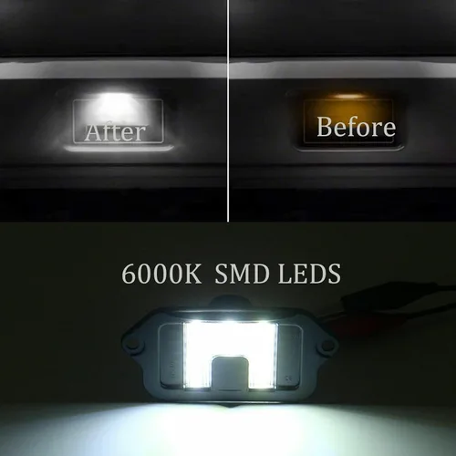 Miniatura 3 de Lámpara LED completa para matrícula, lámpara de repuesto, resistente al agua, para Ford Mustang 2005, 2006, 2007, 2008, 2009, 6000 K, diamante
