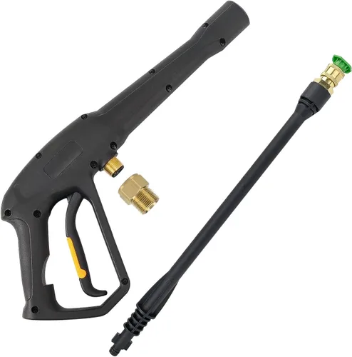 Miniatura 14 de Bear Force Pistola rociadora de repuesto con varilla de extensión y conector M22-15, compatible con algunos de Ryobi, Greenworks, Craftsman, Pistola