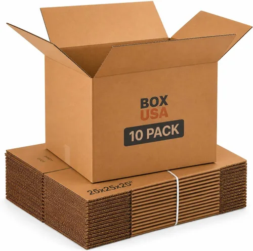 Miniatura 17 de BOX USA Cajas de envío pequeñas de 30,5 cm x 30,5 cm x 30,5 cm Paquete de 25 - Caja de cartón corrugado para mudanza, envío, embalaje, envasado