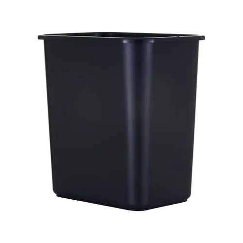 Miniatura 4 de United Solutions Papelera de reciclaje de 7 galones / 28 cuartos de galón, se adapta debajo del escritorio y espacios pequeños y estrechos en Azul