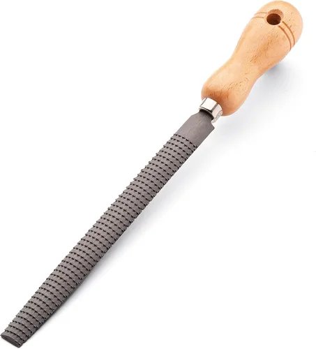 Miniatura 8 de Kings County Tools Raspa plana para carpintería de 8 pulgadas Material de acero de alta calidad Duradero y duradero Mango de madera de haya