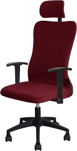 Miniatura 34 de Forcheer - Fundas elásticas para reposabrazos de silla de oficina, resistentes al agua, de Spandex y Jacquard, para sillas de oficina y computadora