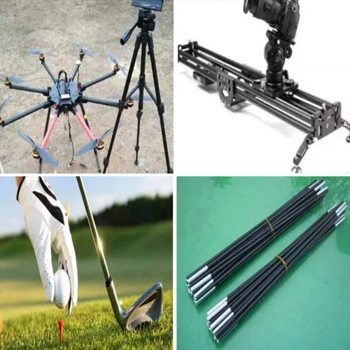Miniatura 5 de Heyiarbeit Barra de varilla de fibra de carbono de 0.276 in para postes de soporte para RC avión mate poste 15.748 in 15.75 pulgadas 1 unids