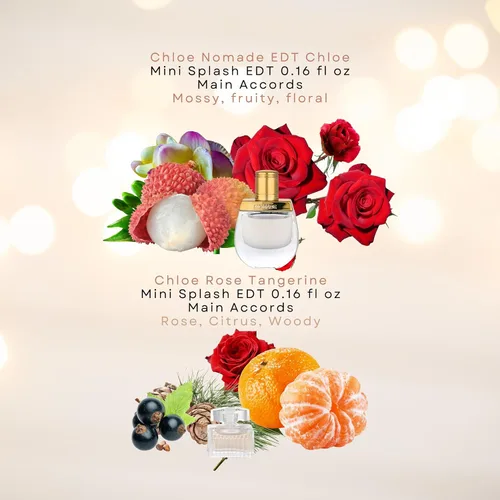 Miniatura 4 de Set de regalo mini de fragancia Chloe para mujer – colección Splash de 4 piezas