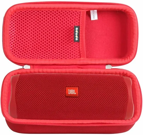 Miniatura 8 de Adada Estuche rígido de viaje para JBL FLIP 5/6/7 Altavoz Bluetooth portátil impermeable (negro)