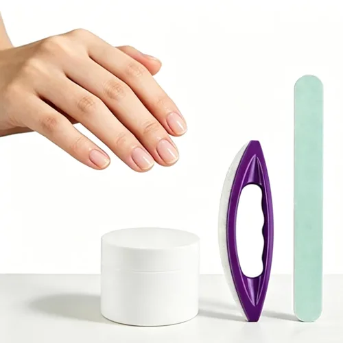 Miniatura 4 de Manicura y pedicur- Kit completo de pulidor y brillo de uñas con crema pulidora para uñas naturales, pulidor de cuero y pulidor - Herramientas