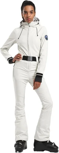 Miniatura 54 de GSOU SNOW Traje de esquí para mujer, traje de nieve delgado de una pieza, chaqueta de nieve, impermeable, resistente al viento, deportes al aire