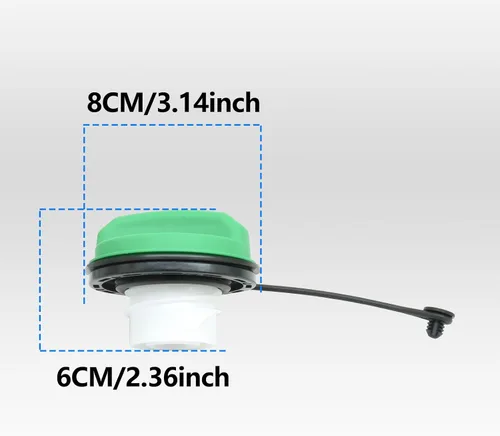 Miniatura 6 de Tapa de gasolina Comaptible con Ford 2008-2017 F250 F350 F450 F550 Super Duty Diesel 6.4L 6.7L Gas Fuel Tank Caps sustituye FC1068 8C3Z-9030-C