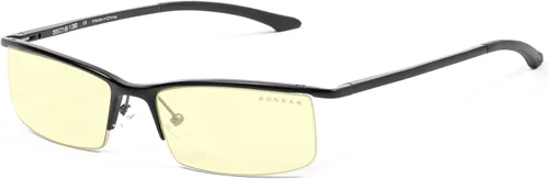 GUNNAR - Gafas prémium para juegos y computadora - Bloquean el 65% de la luz azul - emisario, ónix, tinte ámbar ónice marco