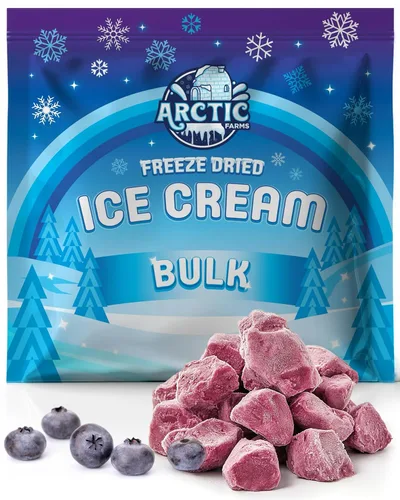 Miniatura 90 de Arctic Farms Trozos de Helado Liofilizado a Granel - No se Derrite (Mantequilla de Maní) (1 libra)