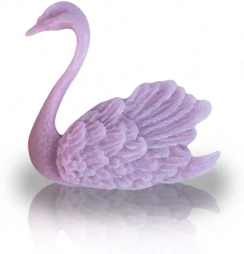 Miniatura 5 de Paquete de 2 moldes de silicona para fondant de cisne, chocolate, caramelo, azúcar, manualidades, goma de mascar, herramientas de decoración