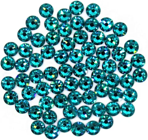 Miniatura 2 de Preciosa Viva Rhinestones Sin Hotfix Flatback - Circón azul - SS12 (0.118 in) - Elige tu cantidad (72)