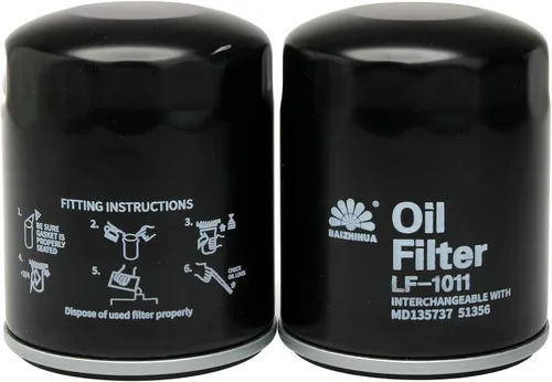 Miniatura 5 de 4 filtros de aceite BAIZHIHUA 1011 que reemplazan a 2540086, 2540122, 2540006, se adapta a Polaris RZR Ranger 570-1000, Crew Ranger XP 700-1000, ACE