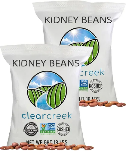 Miniatura 12 de CLEAR CREEK Frijoles certificados sin residuos de glifosato cultivados en Washington 25 libras Sin OMG Kosher Vegano No irradiado