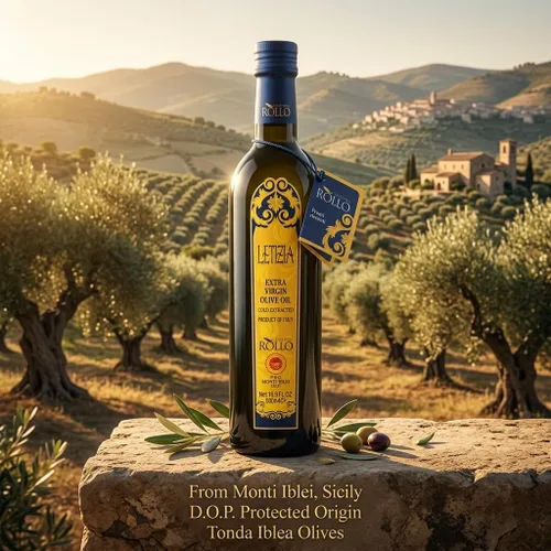 Miniatura 2 de Letizia Aceite de Oliva Virgen Extra Siciliano DOP 16.9 fl oz