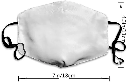 Miniatura 2 de Outdoor Mouth decoration Washable and Reusable usa-simbol Adjustable Covers