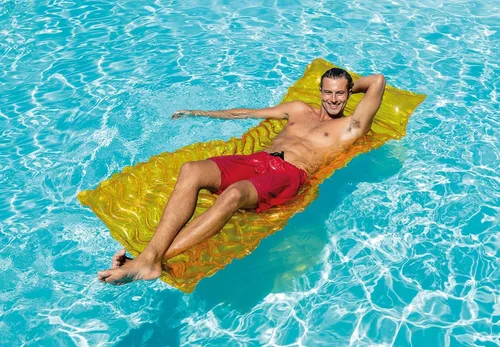 Miniatura 8 de Intex - Tote-N-Float Wave - Tapete inflable (90 x 34 pulgadas), (los colores pueden variar) (paquete de 2)