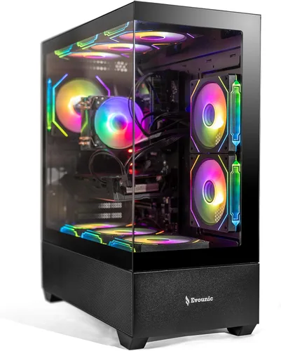 PC para juegos, Ryzen 7 5800X 8 núcleos, RAM DDR4 de alta velocidad de 16 GB, tarjeta gráfica RTX 2080, SSD de 1 TB de almacenamiento ultrarrápido,