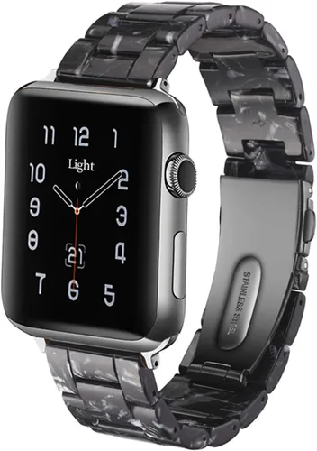 Miniatura 28 de Bandas para Apple Watch Light House - Correas de resina ligera de moda para iWatch para mujeres y hombres 38mm/40mm/41mm/42mm (Series 11 10)