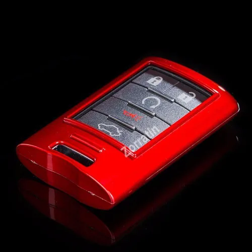 Miniatura 7 de Funda para llave clásica, elegante, color metálico perlado para Cadillac ATS CTS DTS XTS Escalade o Chevrolet Corvette C7
