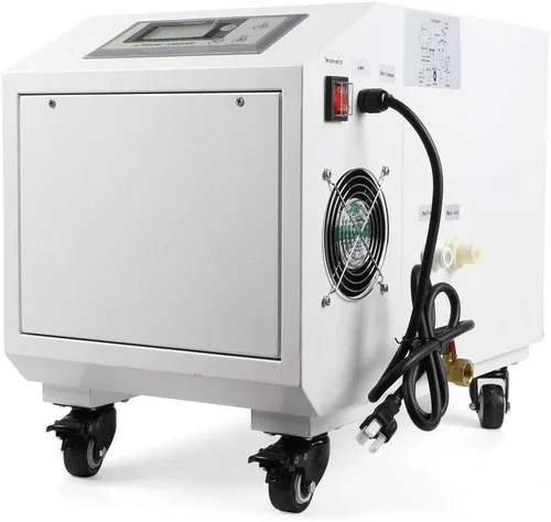 Humidificador ultrasónico comercial industrial portátil continuo Cool Mist Maker Humidificador Humidistat Sensor remoto - Crecer habitación, jardín,