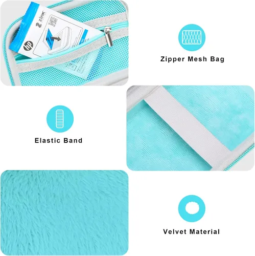 Miniatura 4 de Canboc Funda para cámara digital CAMKORY/Sevenat/Lecran/Besungo/VAHOIALD/BEVLXNIV/IWEUKJLO para niños y otras cámaras compactas portátiles