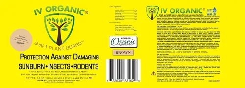 Miniatura 2 de IV Organic Protector de plantas 3 en 1, 1 pinta (marrón)