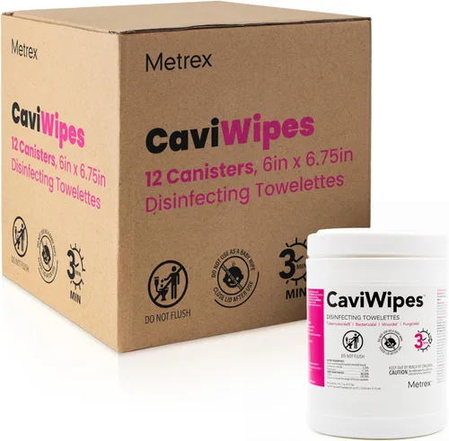 Miniatura 8 de Metrex CaviWipes - Toallitas desinfectantes para toallas, 160 unidades, color blanco