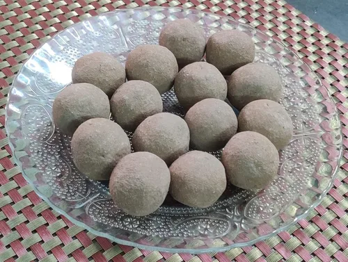Bolas de arcilla tostada gris (cereza roja) 200 GMS Rojo