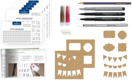 Miniatura 3 de Faber-Castell Kit de letras creativas - Letras a mano para principiantes