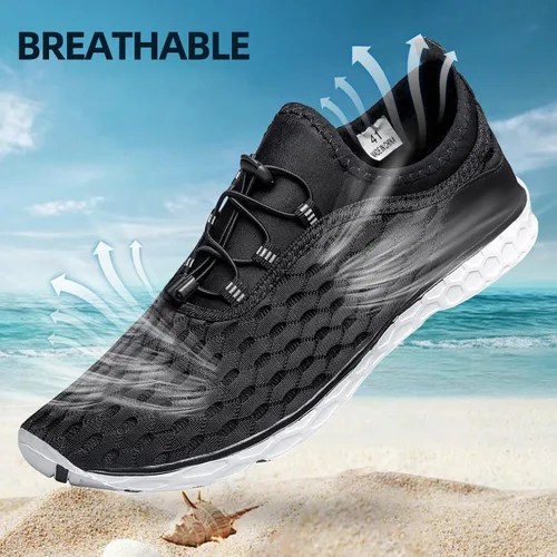 Miniatura 3 de DOUSSPRT Zapatos acuáticos deportivos de secado rápido para mujer