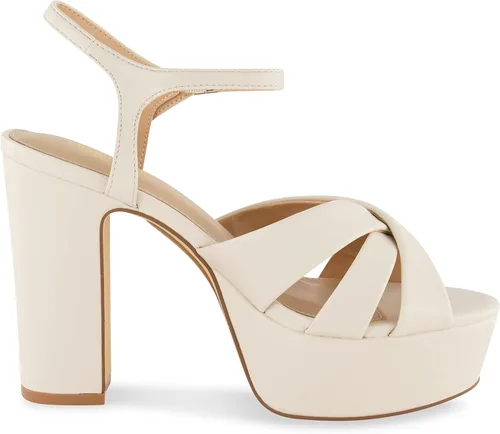 Miniatura 4 de CUSHIONAIRE Sandalia de vestir Foxy con plataforma para mujer + espuma viscoelástica y anchos disponibles
