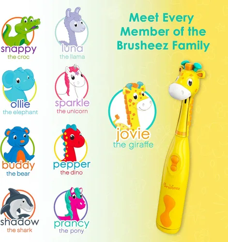 Miniatura 7 de Cepillo de dientes electrónico Brusheez para niños Jovie la jirafa