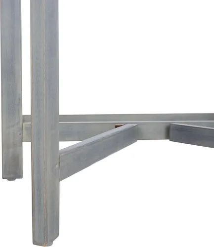 Miniatura 11 de Safavieh Outdoor Collection Gallo Ash Grey Acacia Wood Juego de 3 piezas Balcón Bistro PAT6751C Gris cenizo