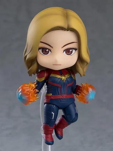 Miniatura 5 de Buena sonrisa - Nendoroid - Marvel - Vengadores - Capitana Marvel: Edición Héroe DX Ver., Multicolor (G90871)